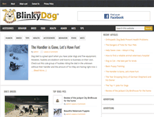 Tablet Screenshot of blinkydog.com